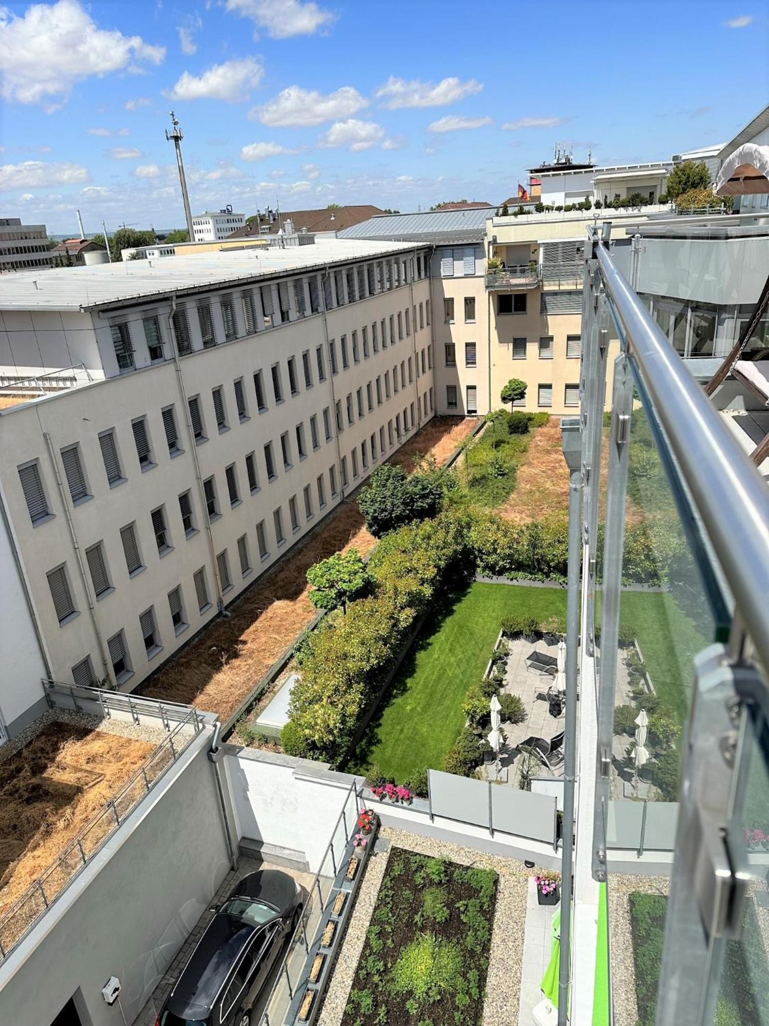 Panorama Penthouse Apartment für bis zu 6 Personen Frankenthal  Exterior foto